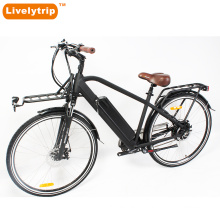 Livelytrip CE Approved 2018 Green City Commuter 28' e Cycle Electric Bike for Tall Men